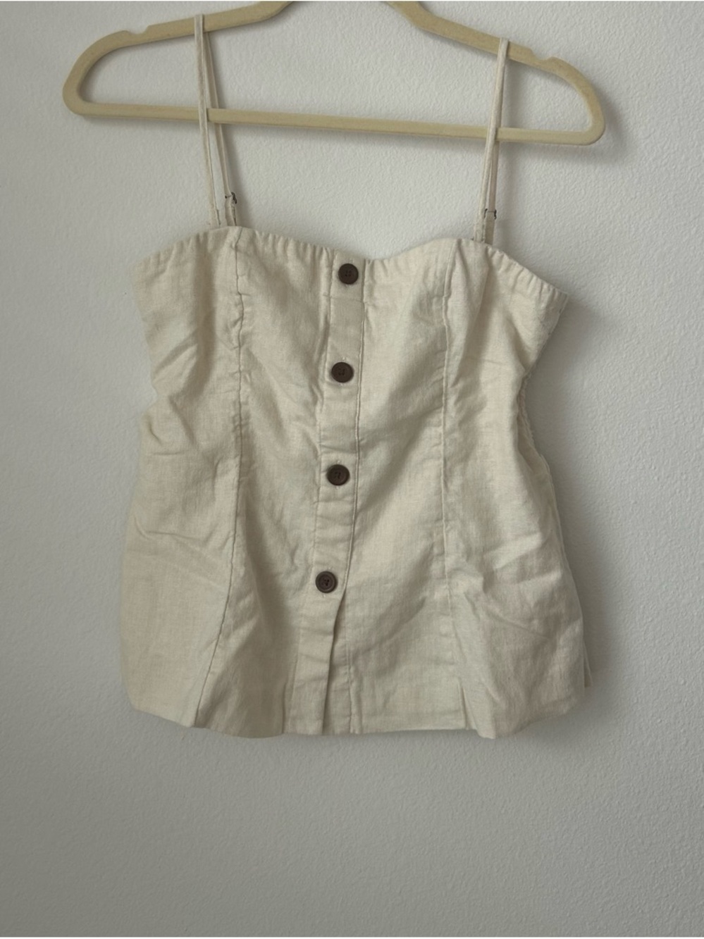Linen Blend Tank Top